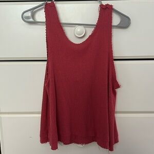 Light Red/Pink Free People Tank Top Either a S or M